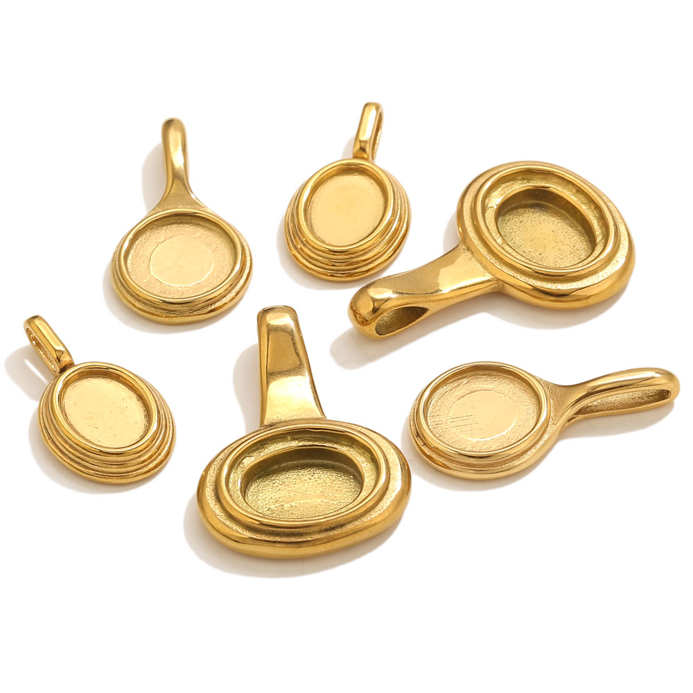 Resin Craft Projects - 5pcs Stainless Steel Round Oval Trays