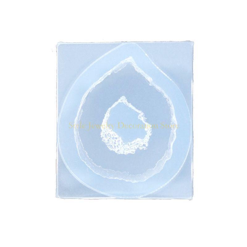 Geode Mold Silicone - DIY Crystal Rock Cluster Geode Druzy
