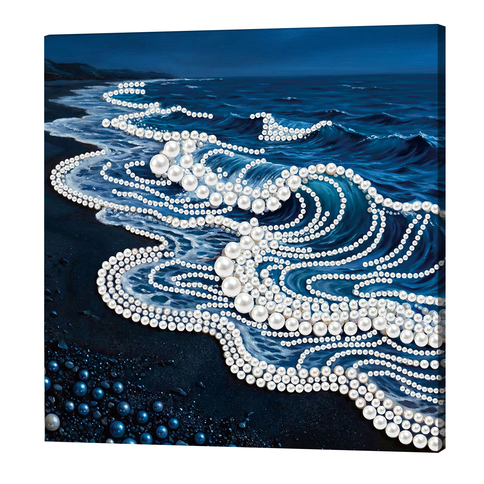 Resin Craft For Beginners - Waves DIY Pearl Painting Kit with