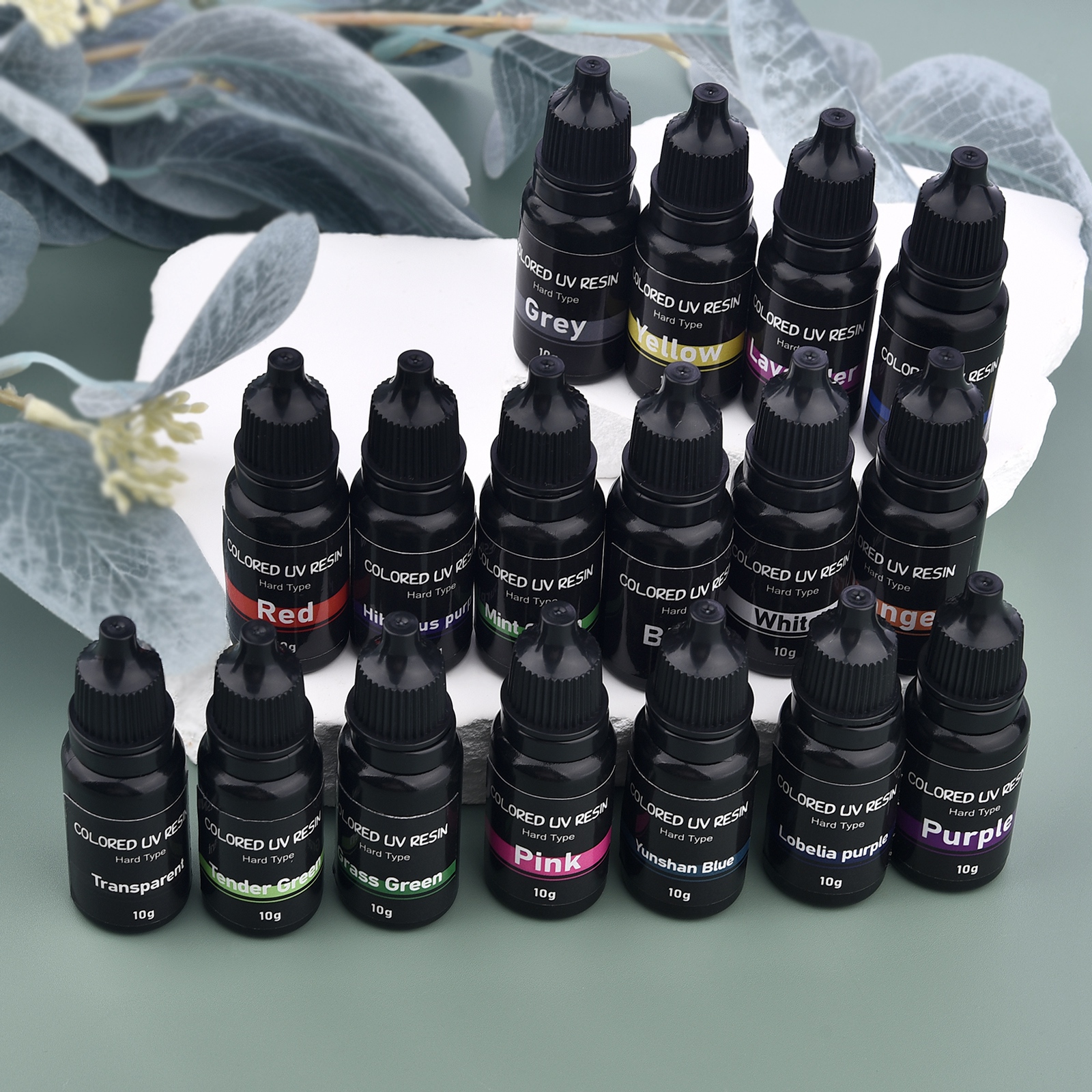 Epoxy Uv Resin Kit - 10g UV Resin Glue Color Epoxy