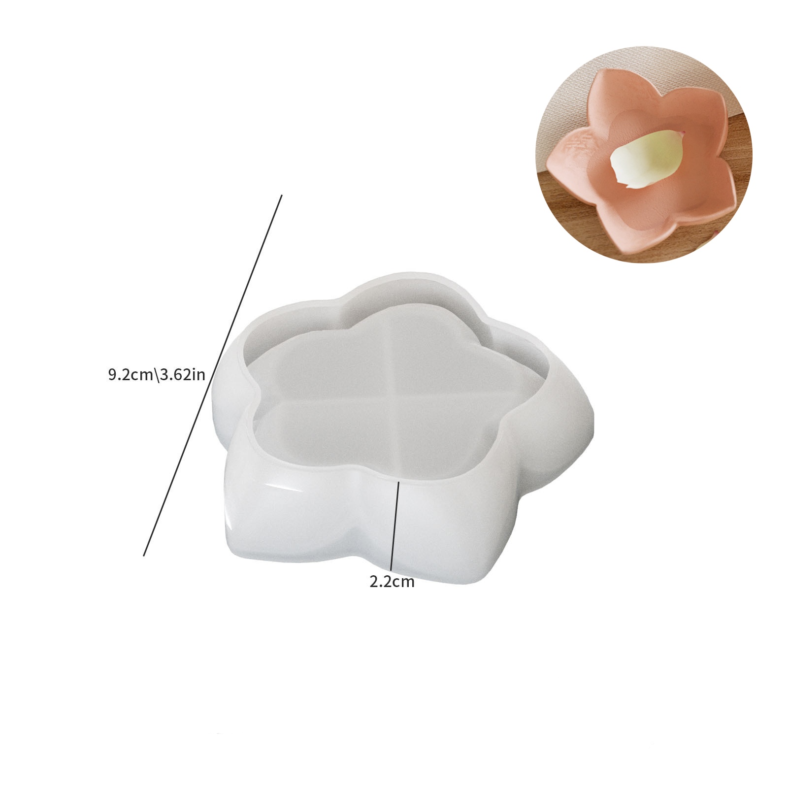 Petal Plate Dish Jewelry Plate - Resin Craft Ideas 评论和价格