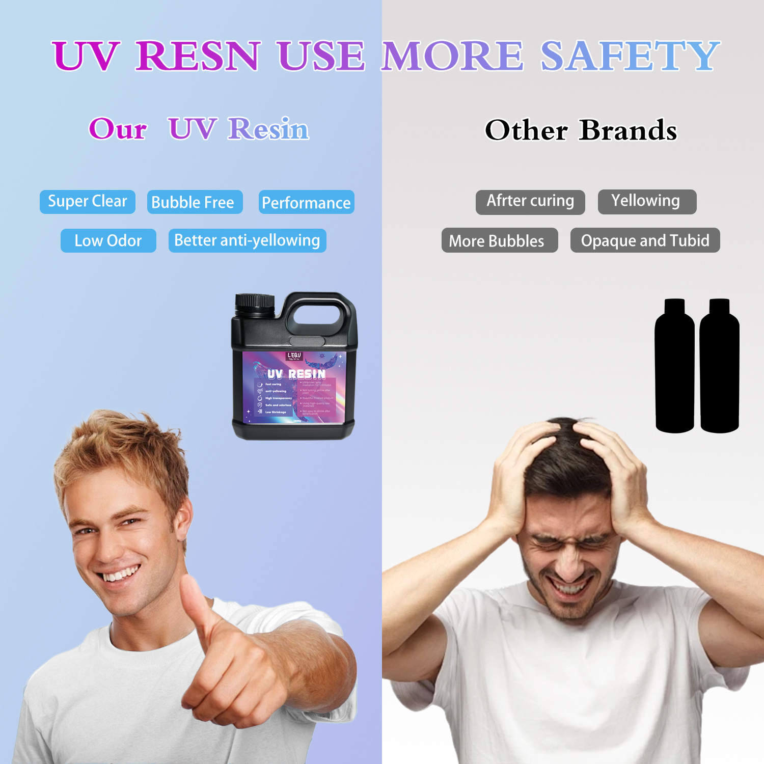 Bulk UV Resin Crystal Clear La - Epoxy Uv Resin Kit 评论和价格