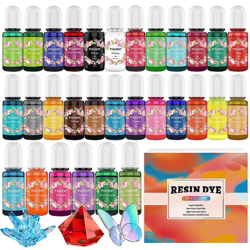 Epoxy Resin Pigment Kits Candl - Epoxy Uv Resin Kit 评论和价格