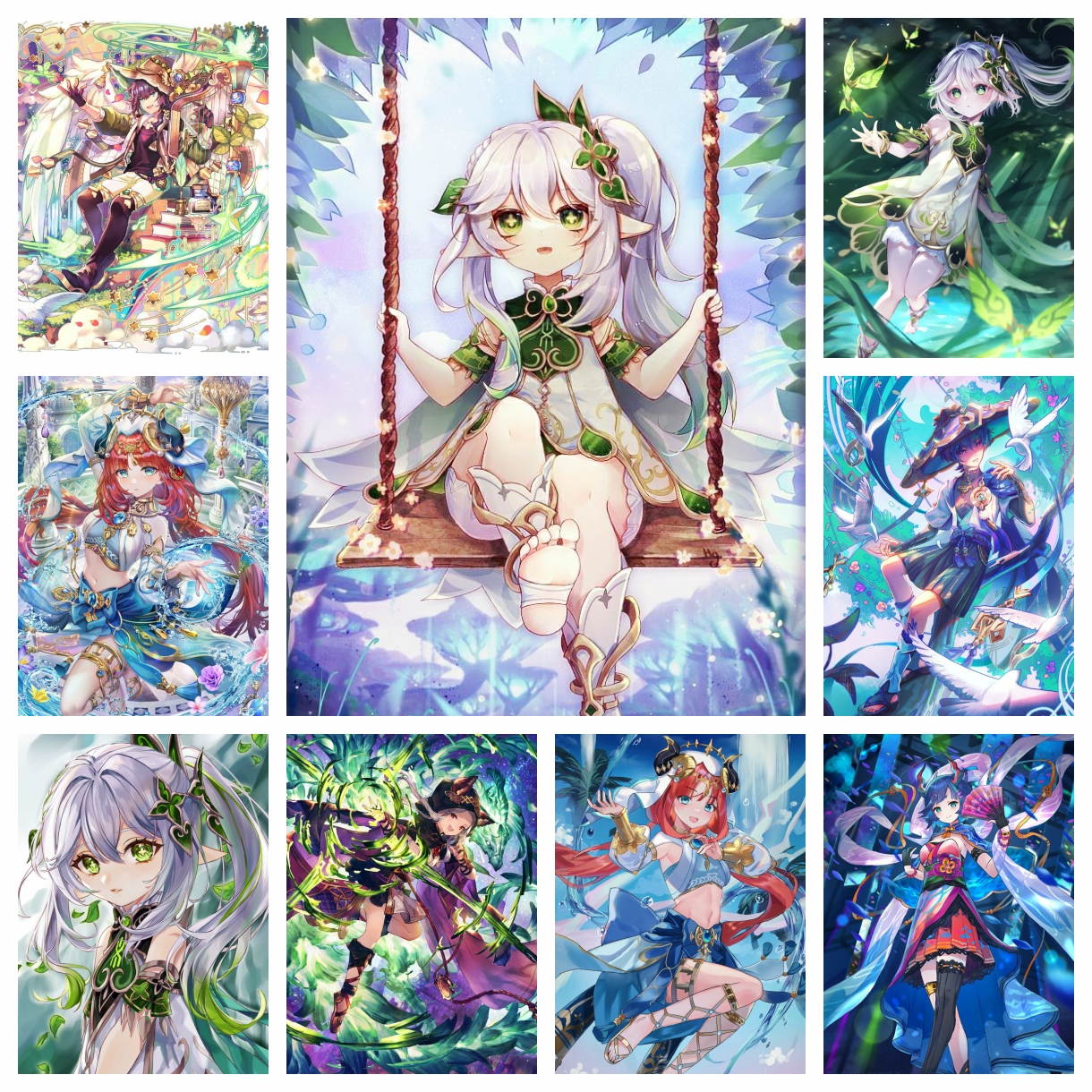 Anime Genshin Impact Full Dril - Resin Craft Genshin 评论和价格