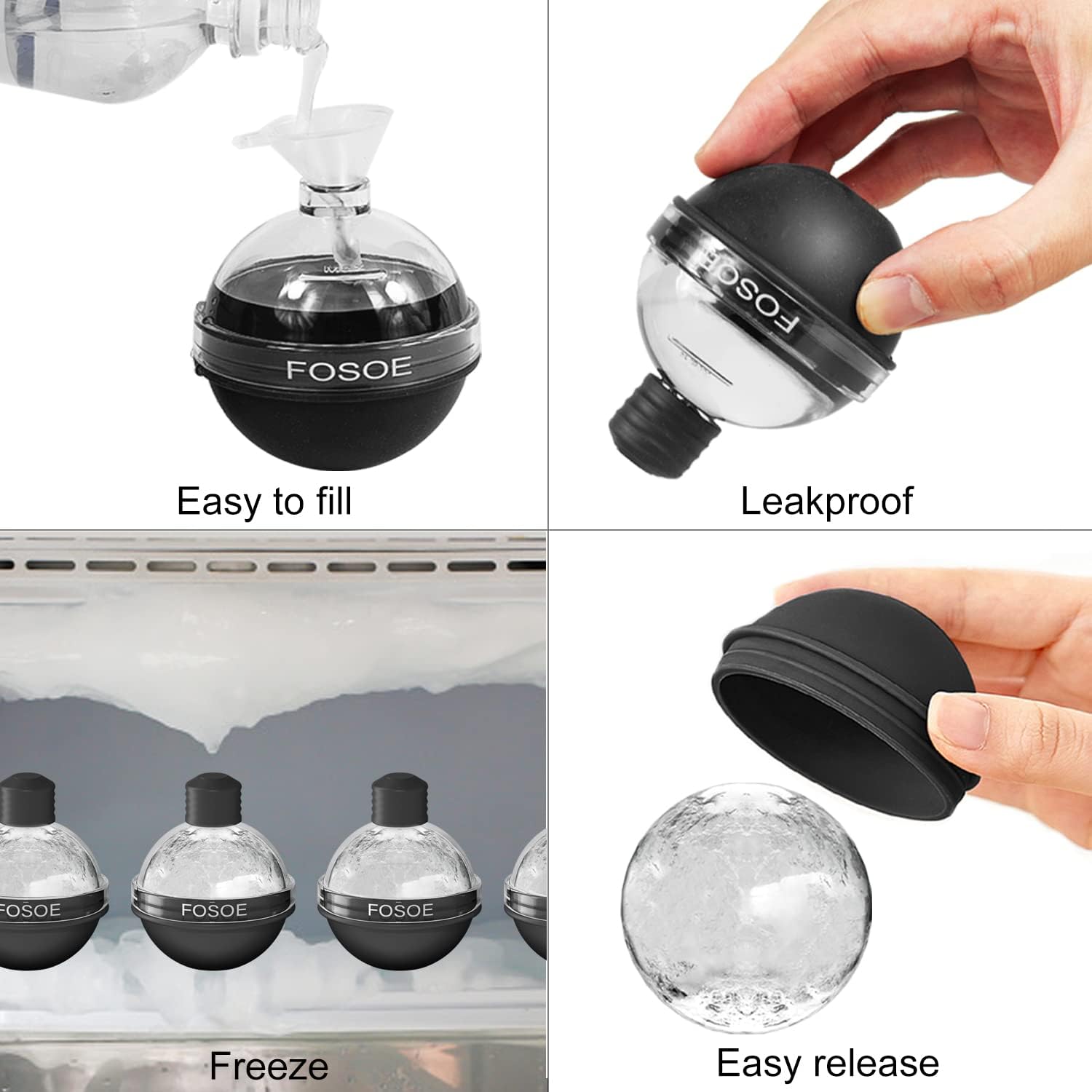 Silicone Ice Ball Molds for Wh - Coaster Mold Round 评论和价格