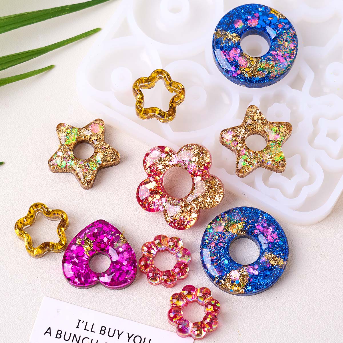 Handmade Press On Nails Transp - Resin Craft Material 评论和价格