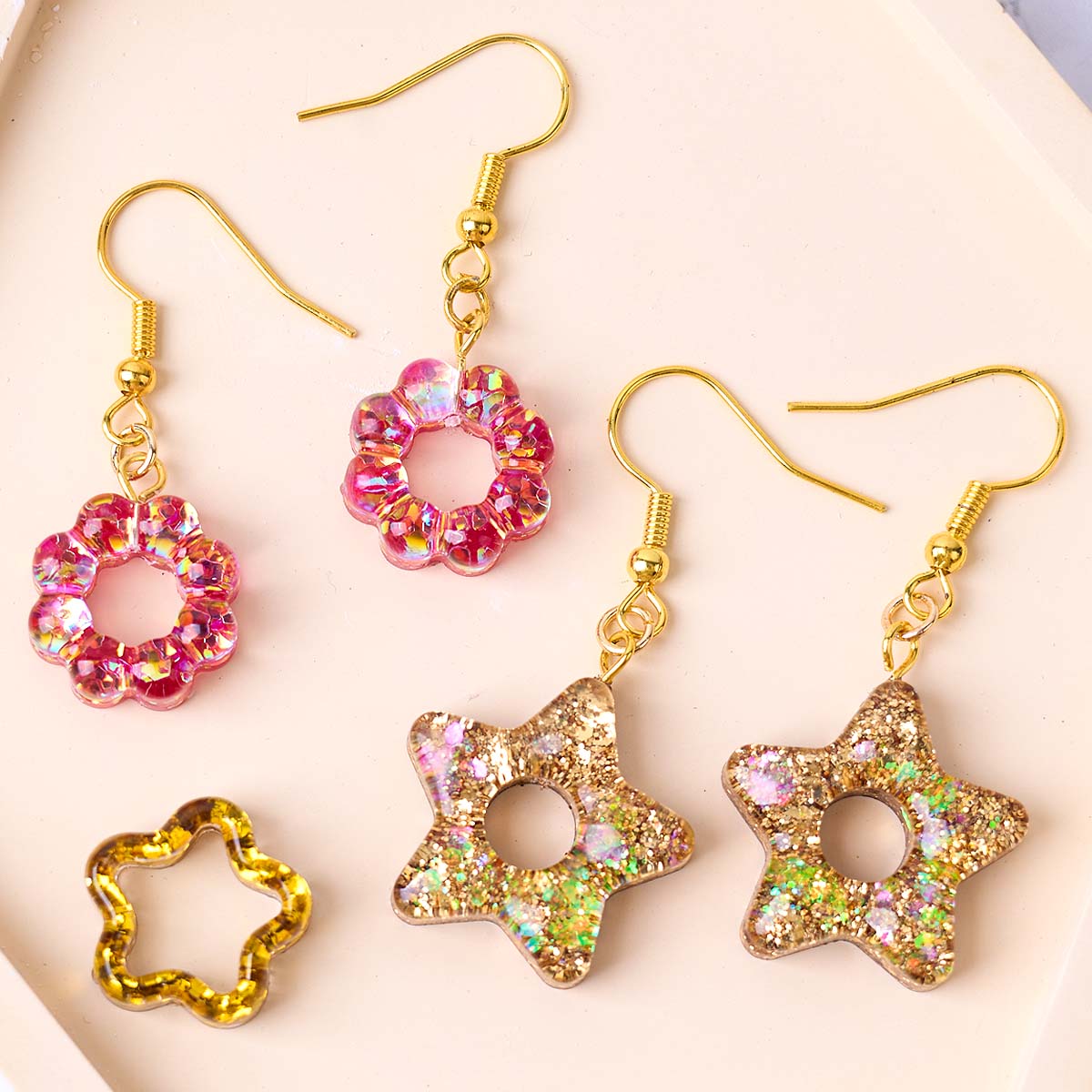 Handmade Press On Nails Transp - Resin Craft Material 评论和价格