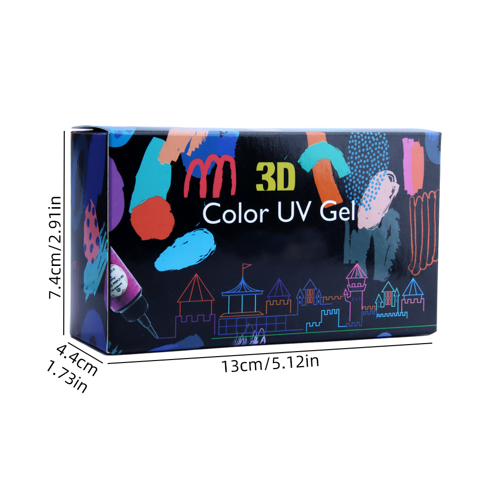 12 Colors UV Epoxy Resin, 3D C - Epoxy Uv Resin Kit 评论和价格