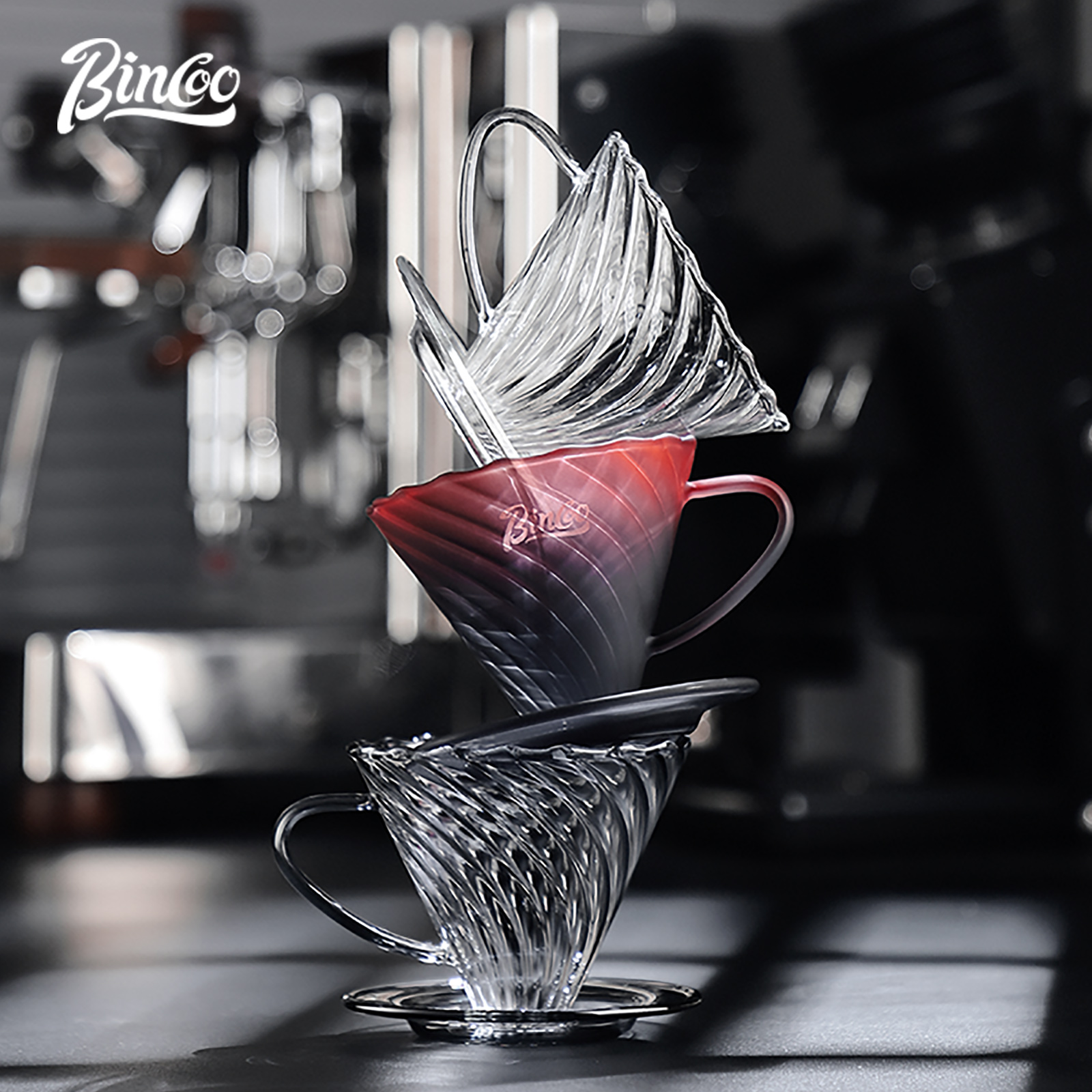 Bincoo Pour Over Coffee Maker  - Mixing Cup Silicone 评论和价格