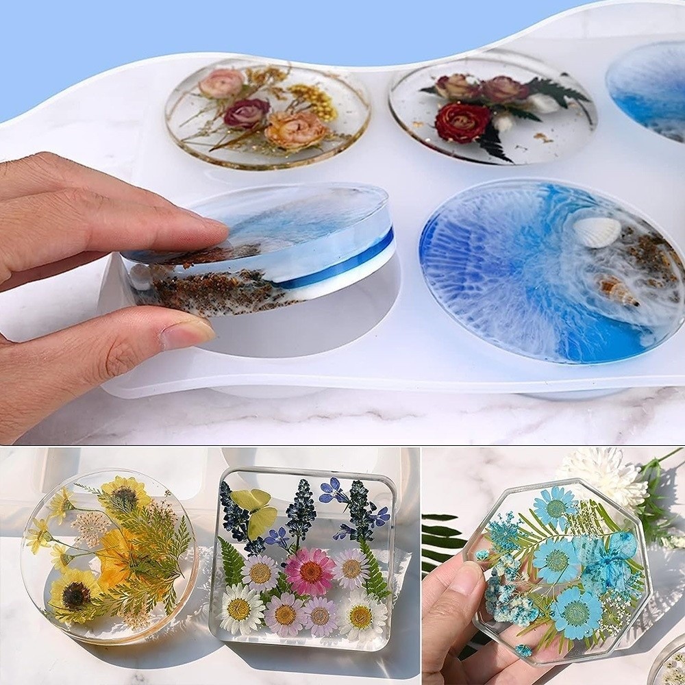 Creative Coasters Silicone Mol - Coaster Mold Round 评论和价格