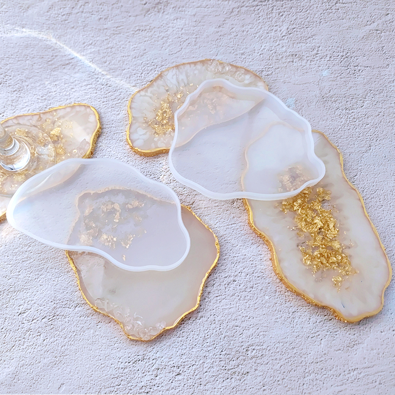 DM272 Resin GoGo Irregular Sha - Geode Mold Silicone 评论和价格