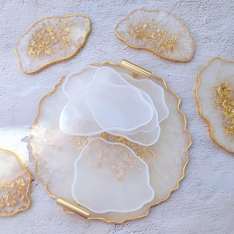 DM272 Resin GoGo Irregular Sha - Geode Mold Silicone 评论和价格