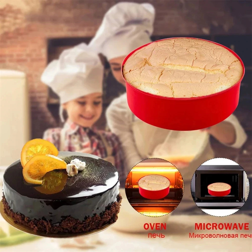 Silicone Cake Mold 4/6/8Inch R - Coaster Mold Round 评论和价格