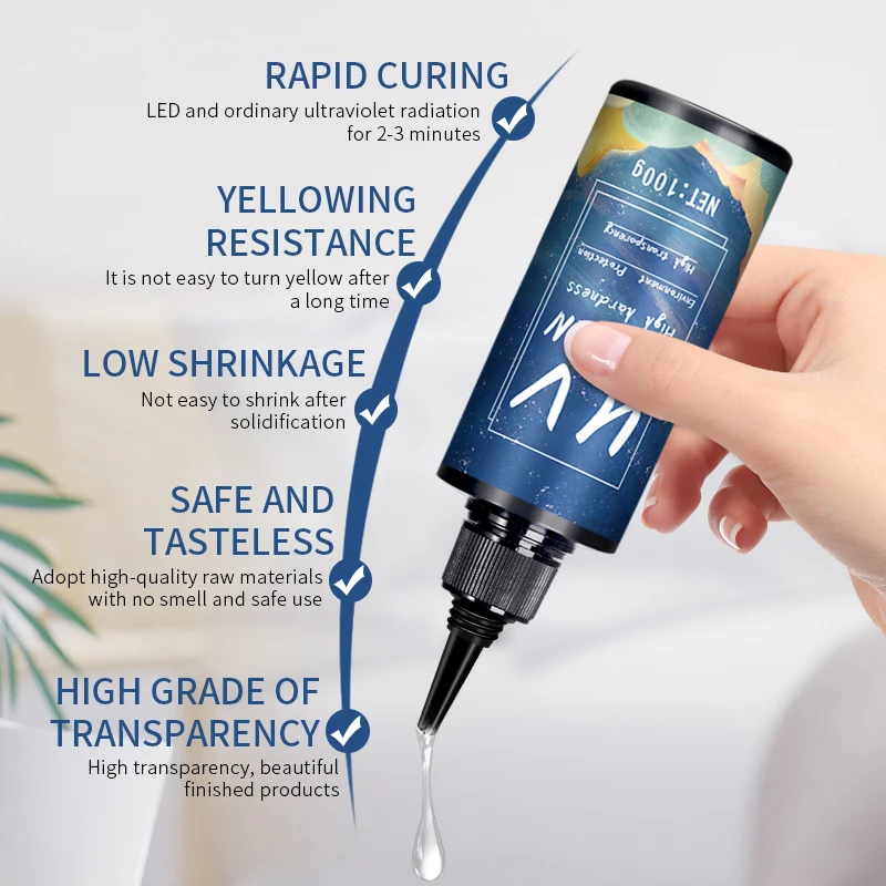 UV Resin Glue for DIY Jewelry, - Epoxy Uv Resin Kit 评论和价格