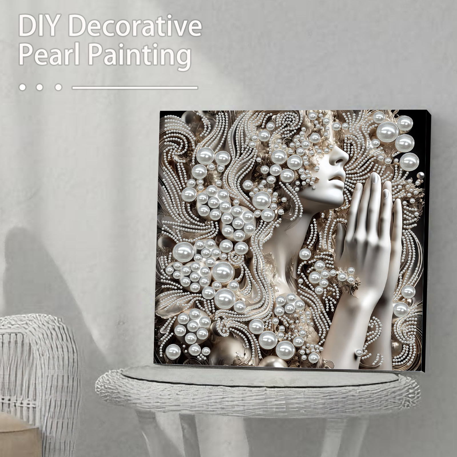 DIY Ladies Pearl Painting Art  - Resin Craft For Beginners 评论和价格