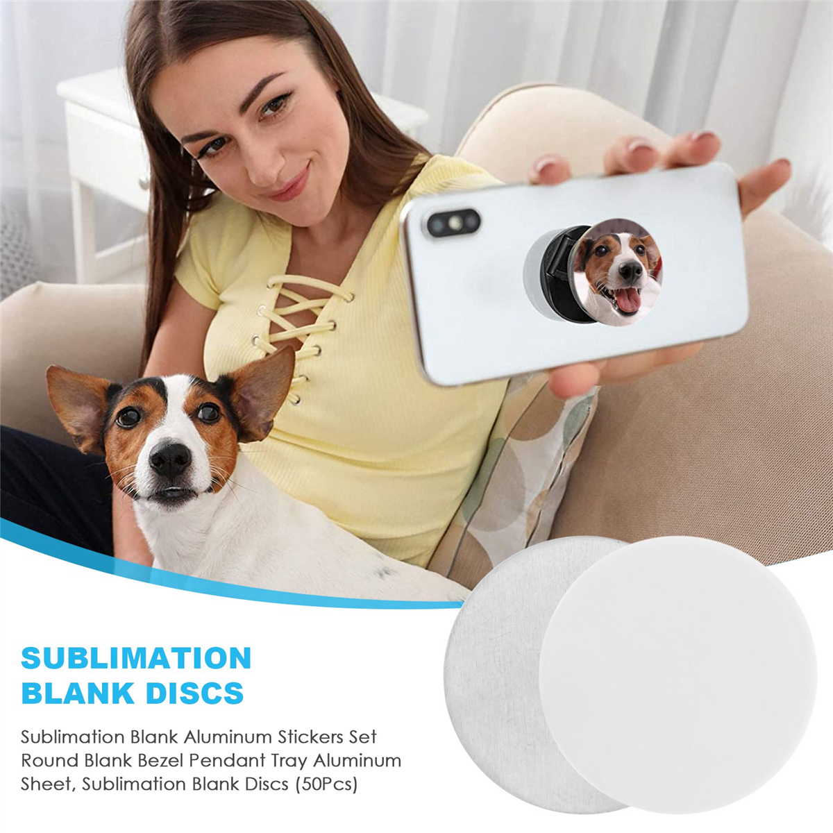 ABLG Sublimation Blank Aluminu - Bezels Set Pendant 评论和价格