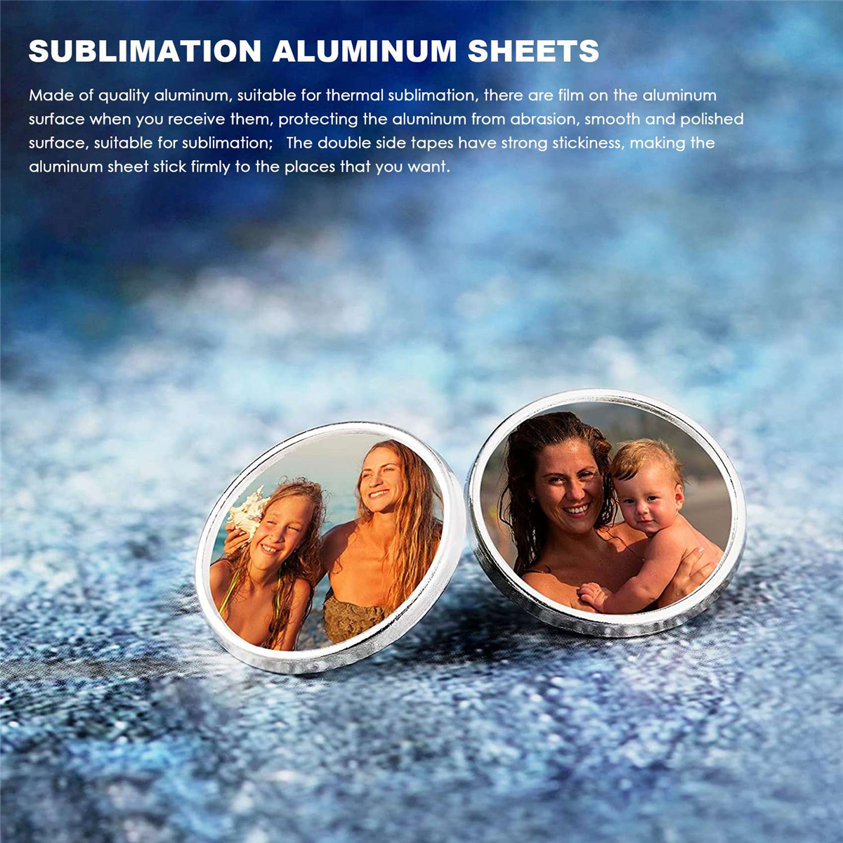 ABLG Sublimation Blank Aluminu - Bezels Set Pendant 评论和价格