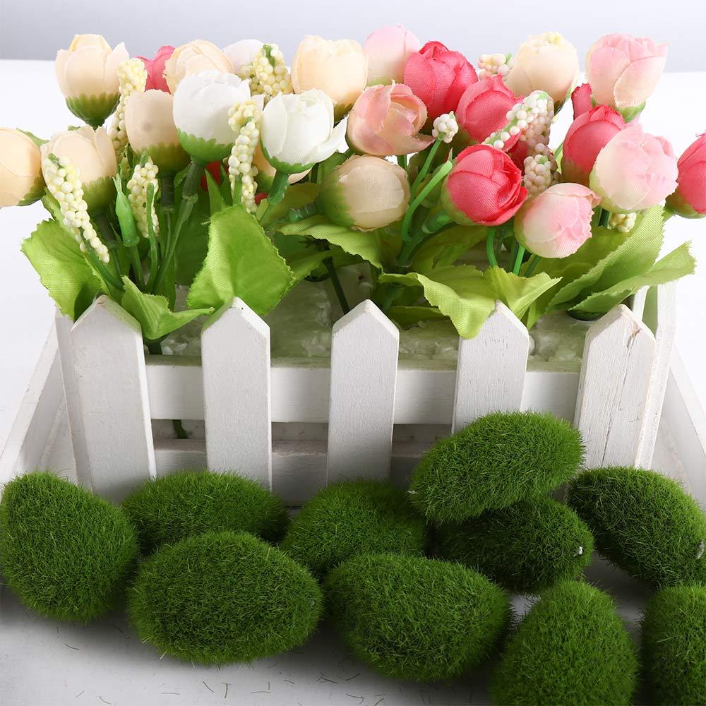 Floral Arrangements Fake Stone - Terrarium Moss Art 评论和价格