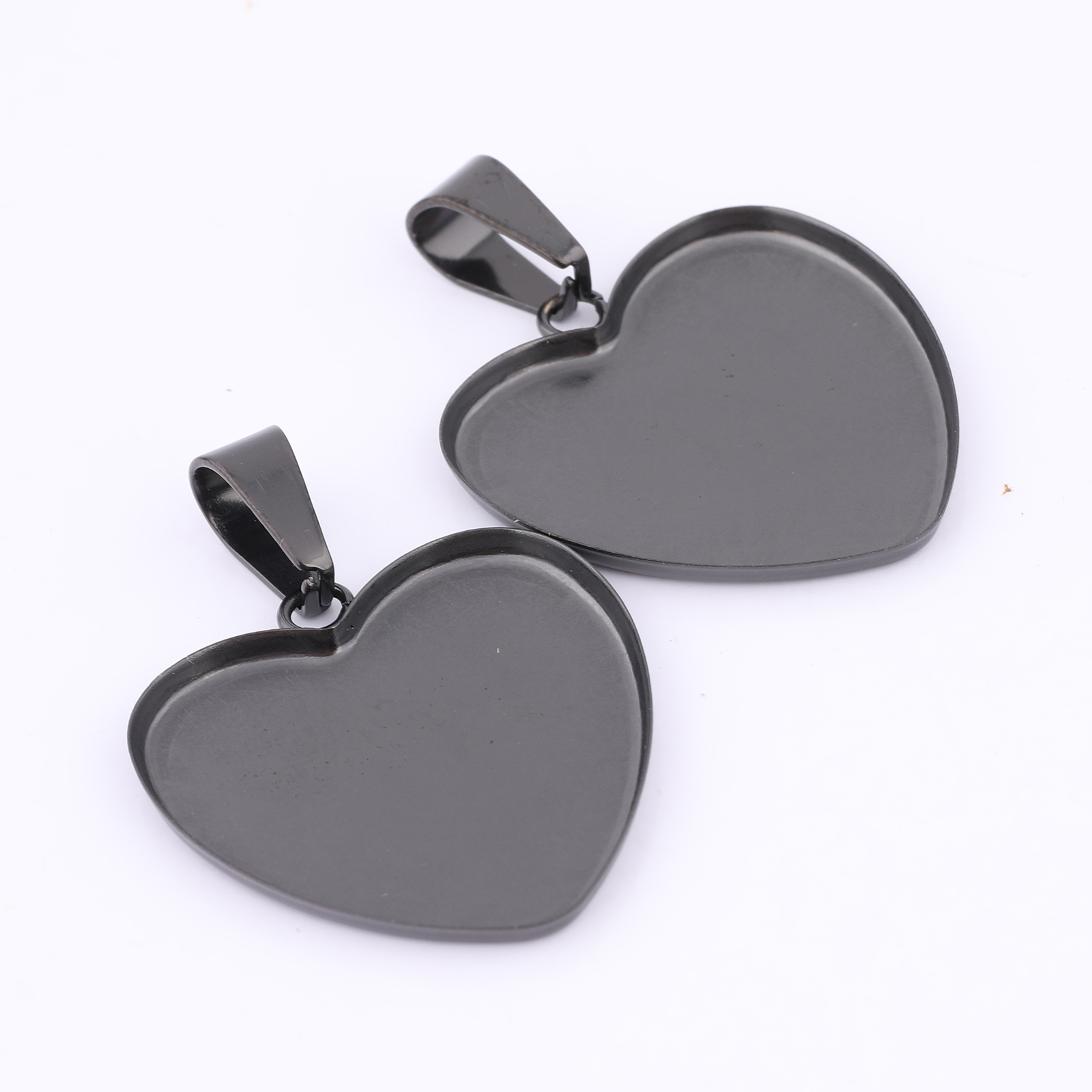 10pcs Stainless Steel Gold Pla - Bezels Set Pendant 评论和价格