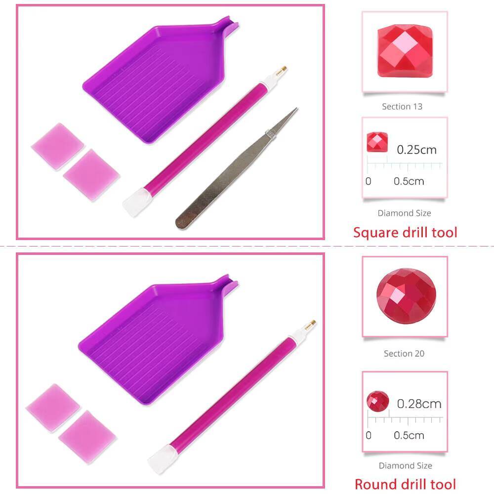 1PC frameless  Diamond Paintin - Resin Craft Ideas 评论和价格