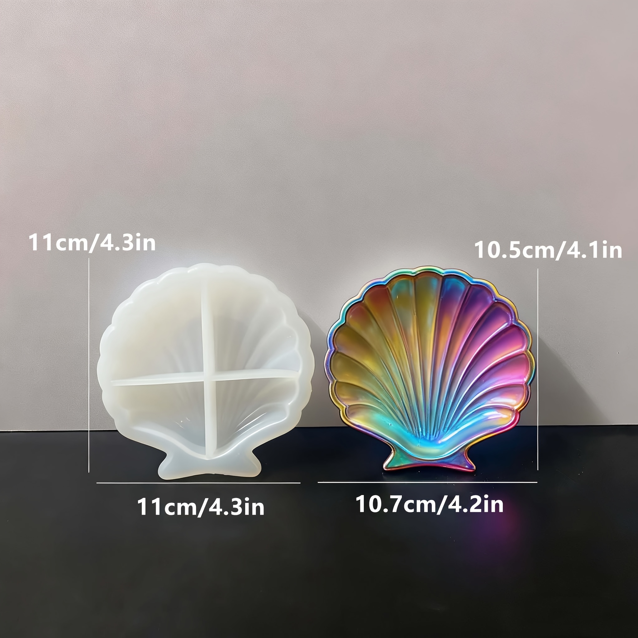1 piece of silicone shell resi - Resin Craft Ideas 评论和价格