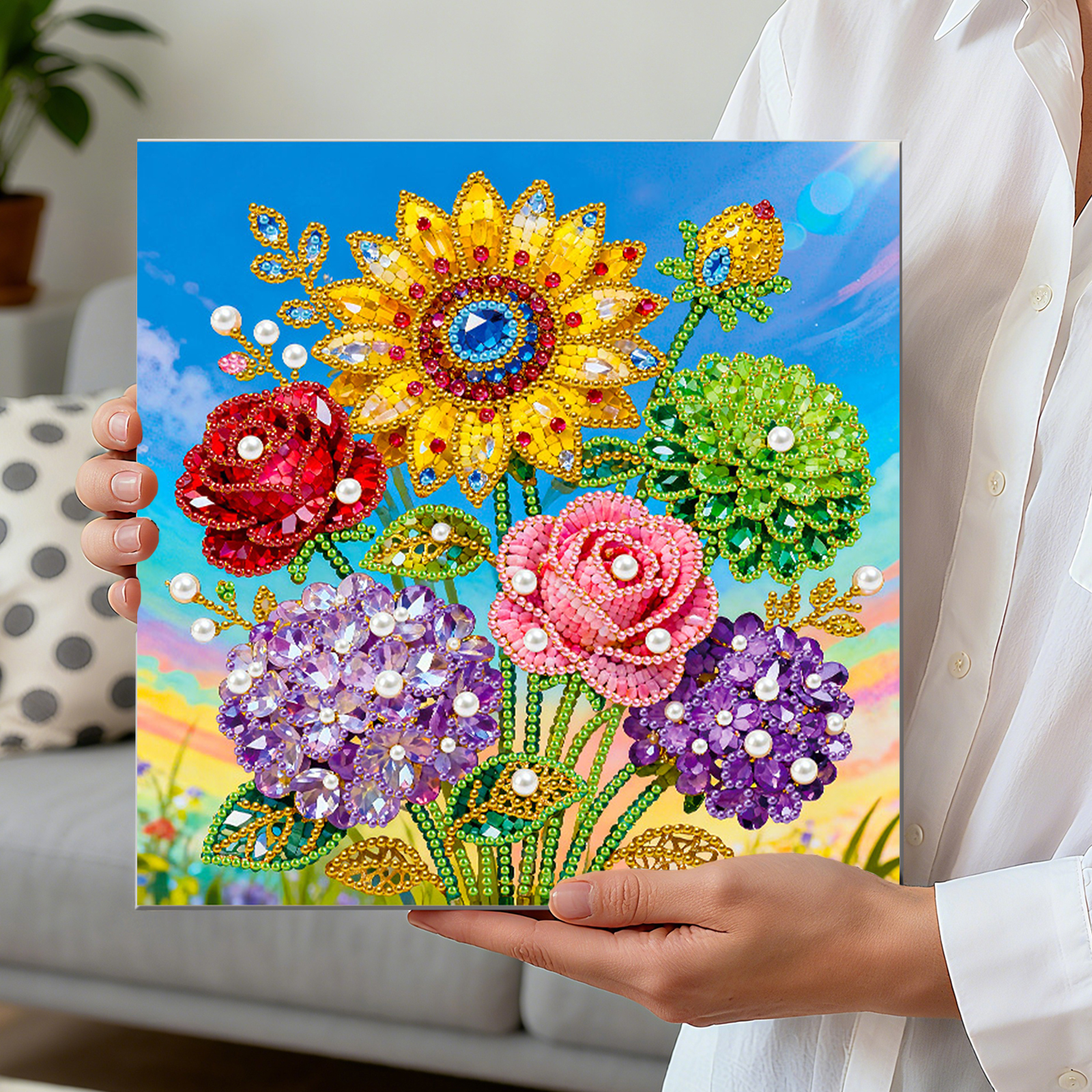 DIY Pearl Art Painting for Adu - Resin Craft For Beginners 评论和价格