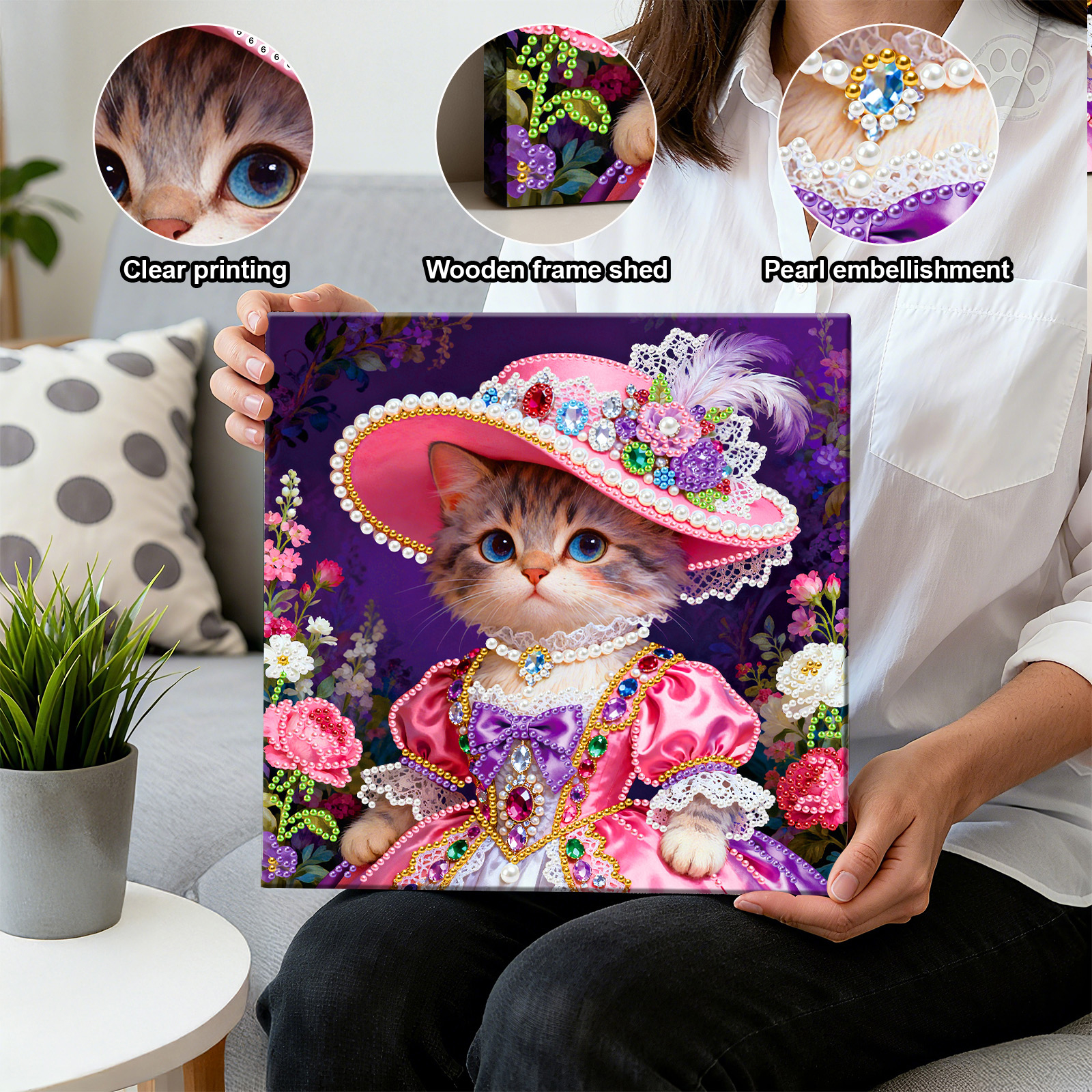 DIY Pearl Art Painting for Adu - Resin Craft For Beginners 评论和价格