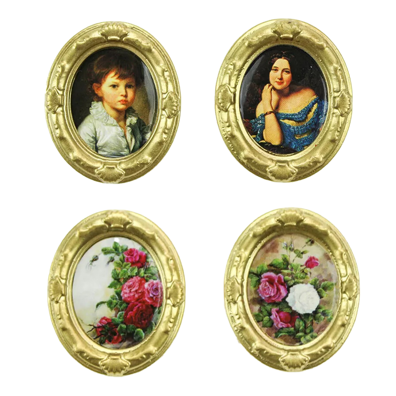 2 pieces of miniature oil pain - Resin Crafts 评论和价格