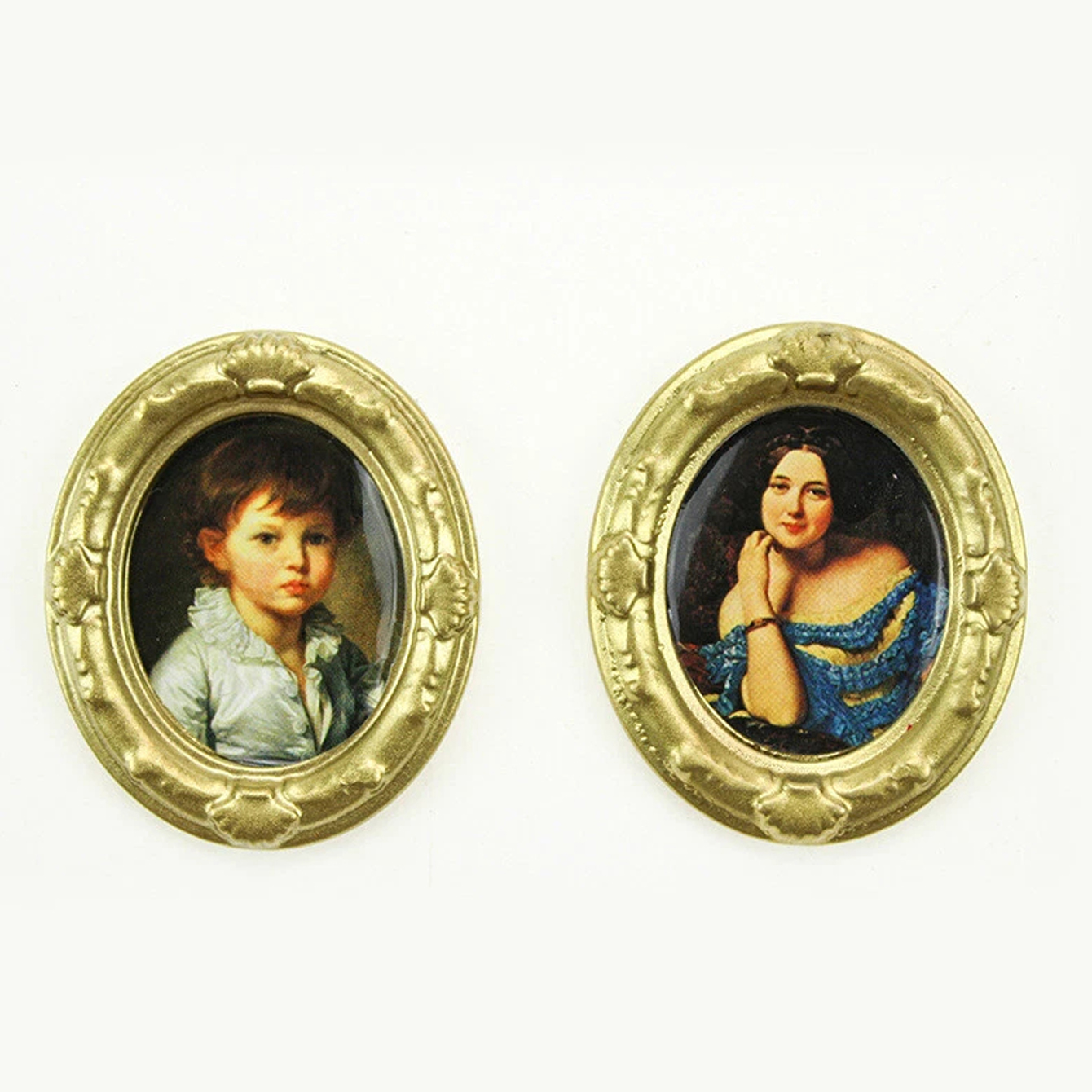 2 pieces of miniature oil pain - Resin Crafts 评论和价格