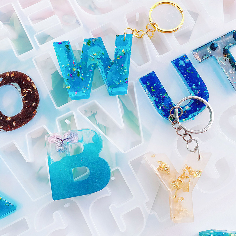 Alphabet Epoxy Resin Silicone  - Epoxy Uv Resin Kit 评论和价格