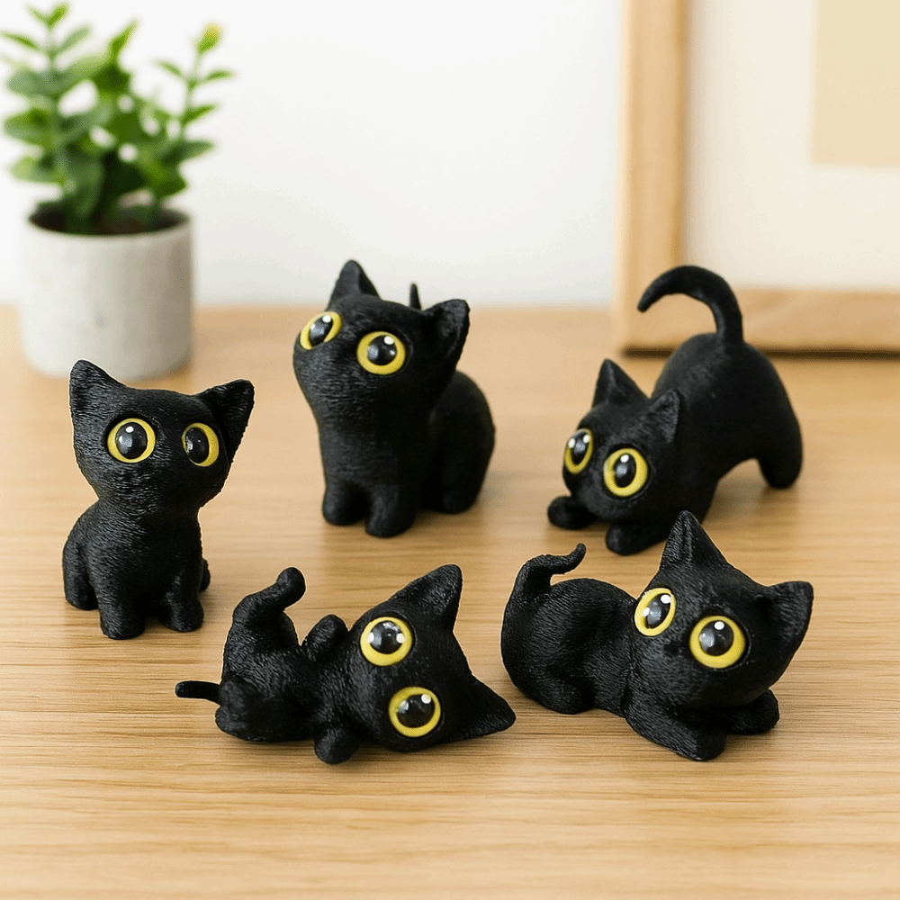 PLA Halloween Cat Anime Figure - Resin Craft Ideas 评论和价格