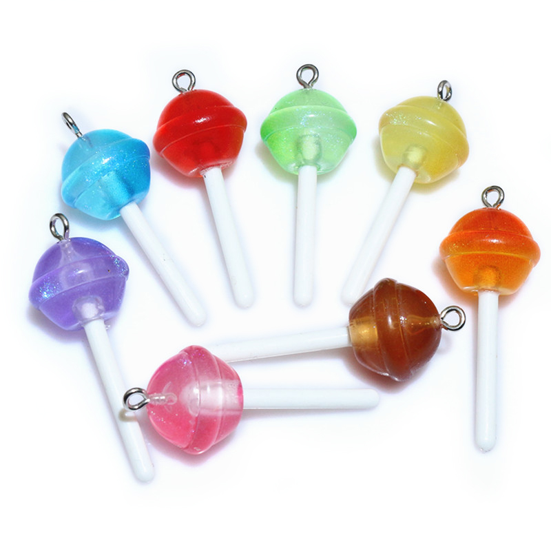 10pcs Resin Pendants Shiny Rou - Resin Craft Projects 评论和价格