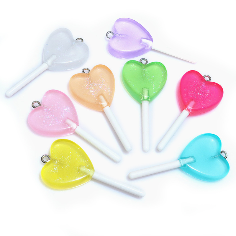 10pcs Resin Pendants Shiny Rou - Resin Craft Projects 评论和价格