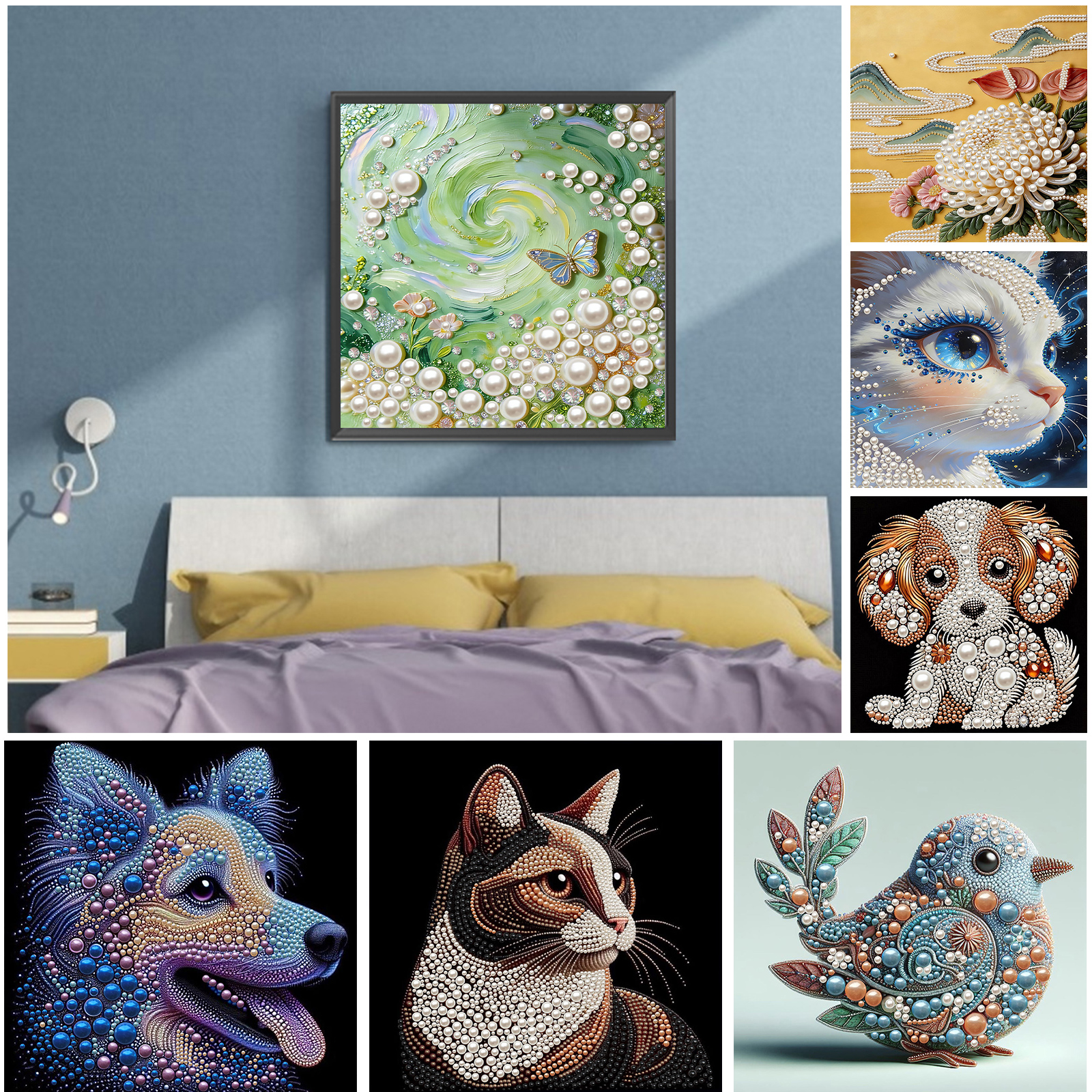DIY Pearl Painting Art Kits wi - Resin Craft For Beginners 评论和价格
