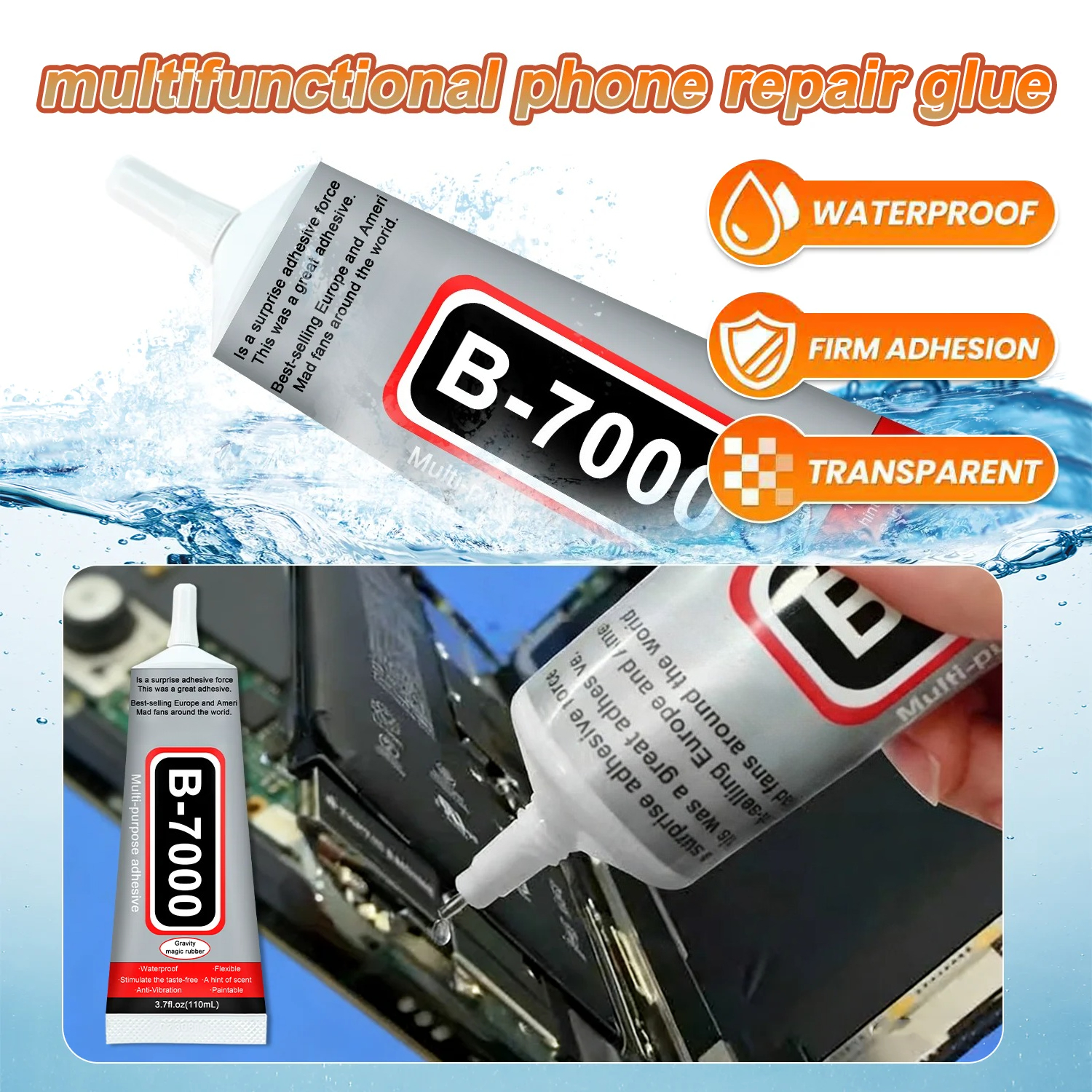Super Glue B-7000 Loolifl 1-10 - Resin Crafts 评论和价格