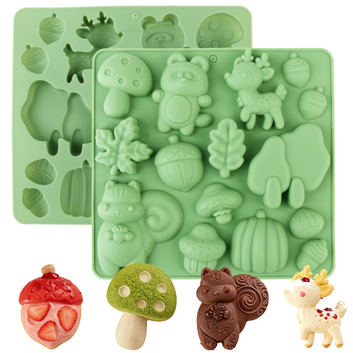 1 Silicone Cake Mold in the Sh - Resin Craft Projects 评论和价格