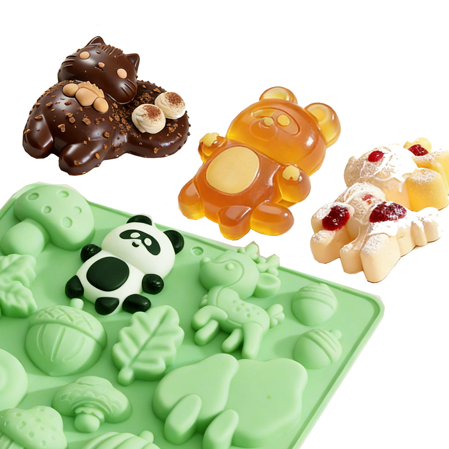 1 Silicone Cake Mold in the Sh - Resin Craft Projects 评论和价格