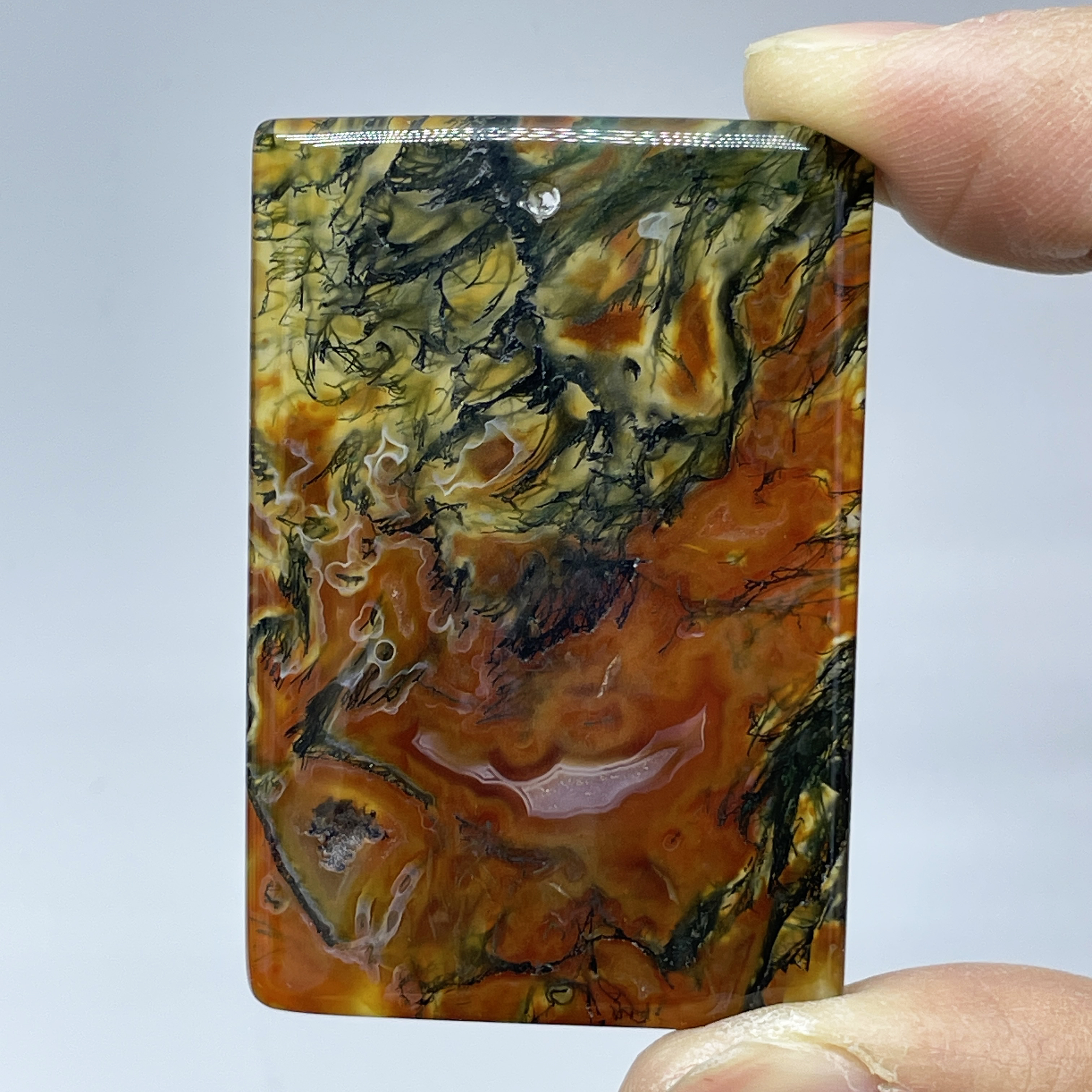 Natural Crystal Moss Agate Wat - Terrarium Moss Art 评论和价格