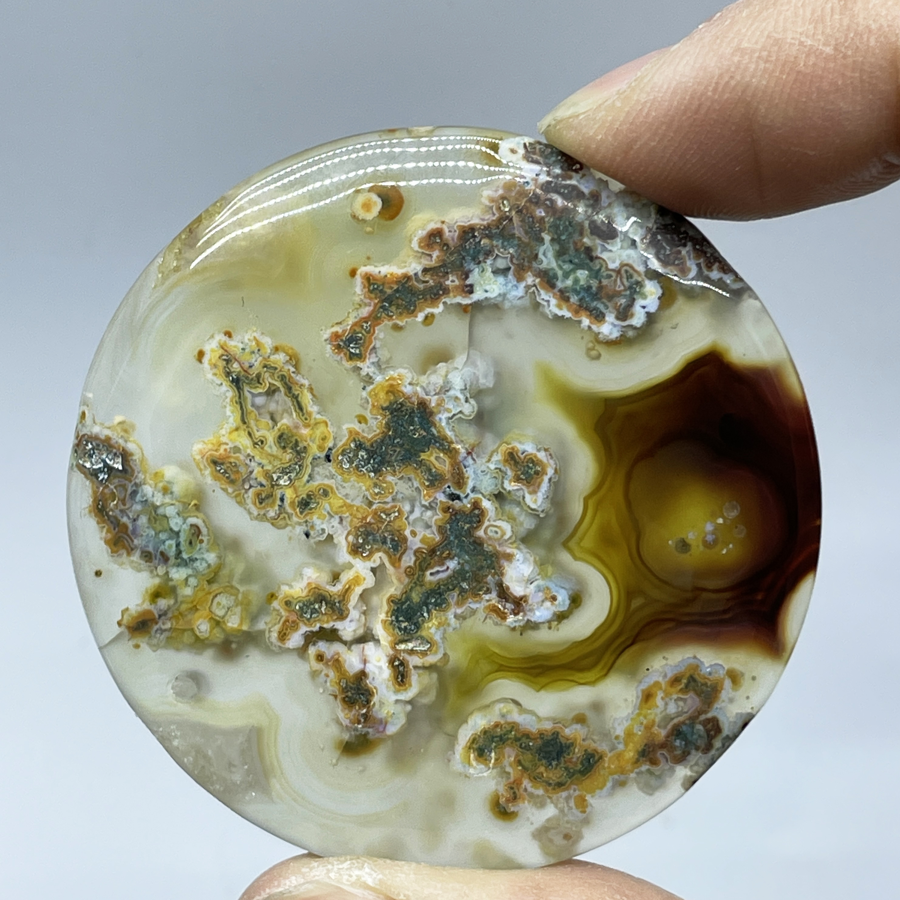 Natural Crystal Moss Agate Wat - Terrarium Moss Art 评论和价格