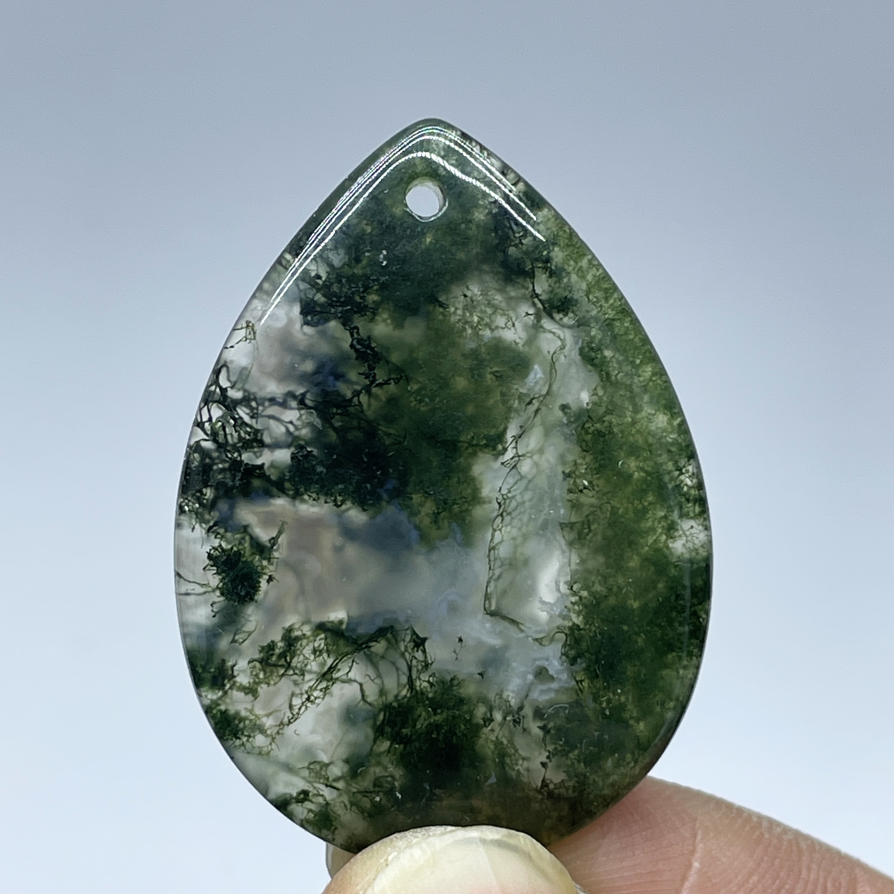 Natural Crystal Moss Agate Wat - Terrarium Moss Art 评论和价格