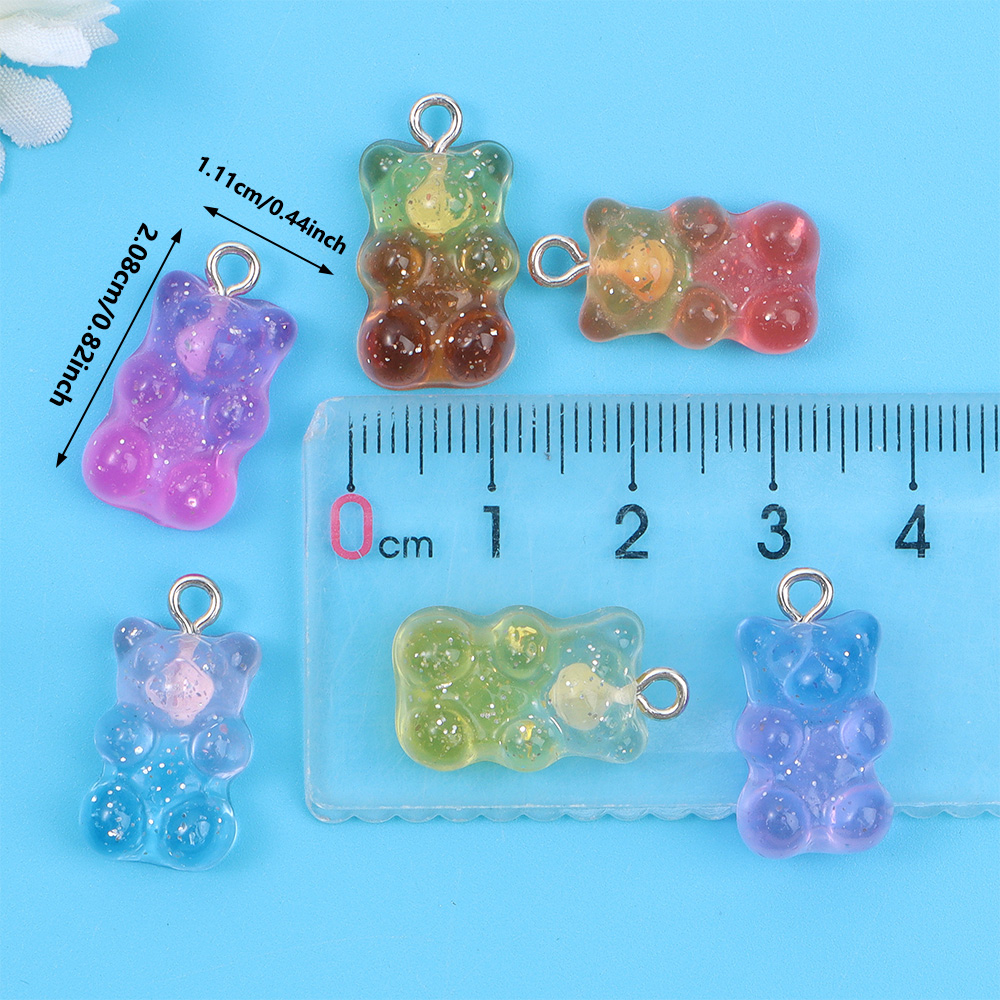 10/30/60pcs Dual Color Resin B - Resin Craft Projects 评论和价格