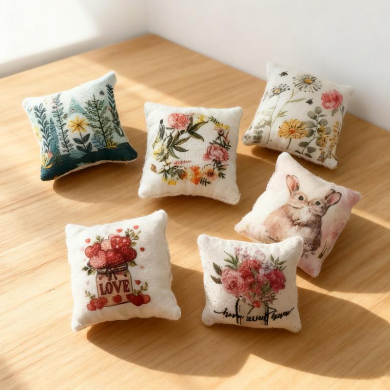 2Pcs Dollhouse Bedroom Sofa Sc - Resin Crafts 评论和价格