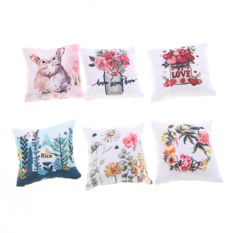 2Pcs Dollhouse Bedroom Sofa Sc - Resin Crafts 评论和价格