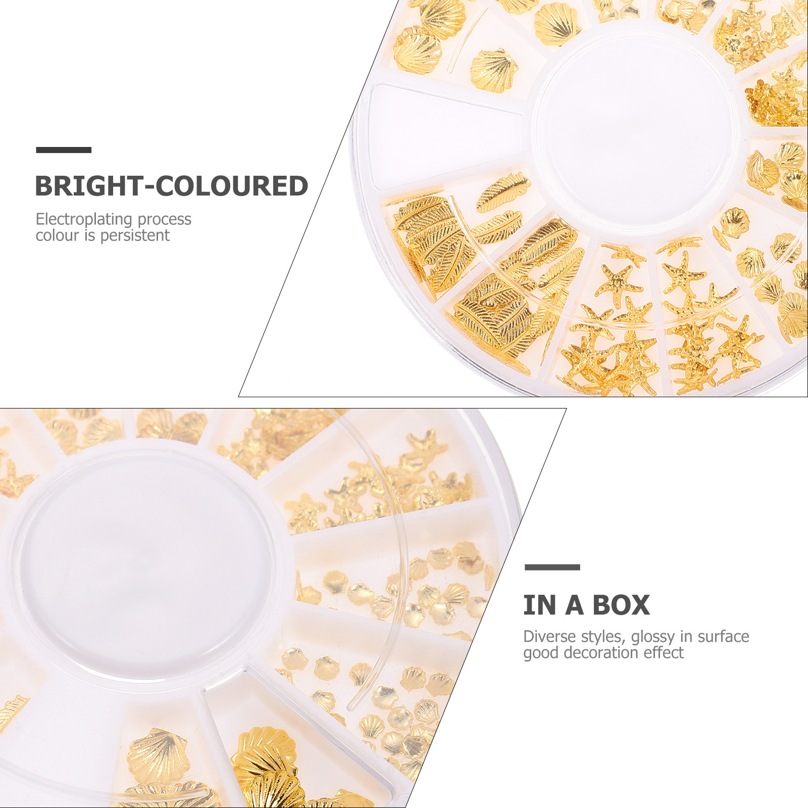 2 Boxes Seashells Resin Fillin - Resin Craft Material 评论和价格