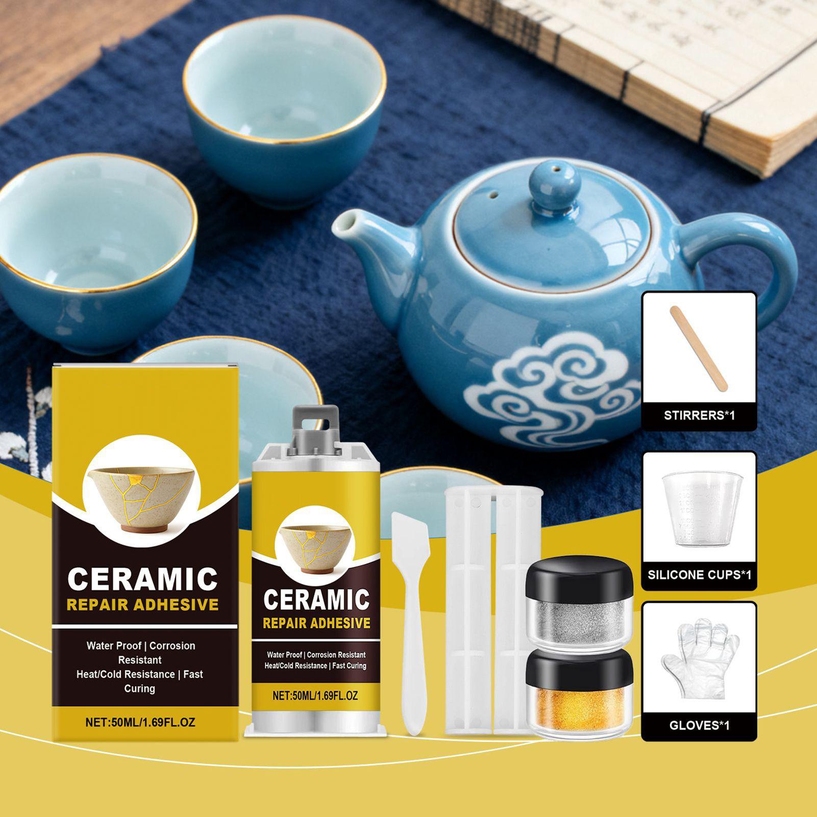 Ceramic Glass Repair Kit Epoxy - Resin Craft Workshop 评论和价格