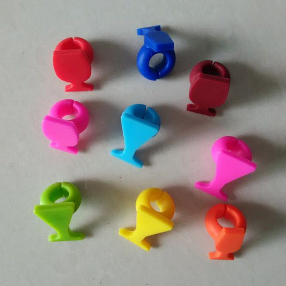8Pcs Reusable Silicone Wine Gl - Mixing Cup Silicone 评论和价格