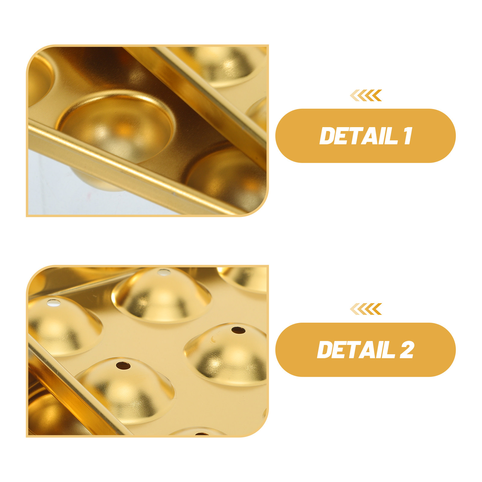 Stainless Steel Round Ice Ball - Coaster Mold Round 评论和价格