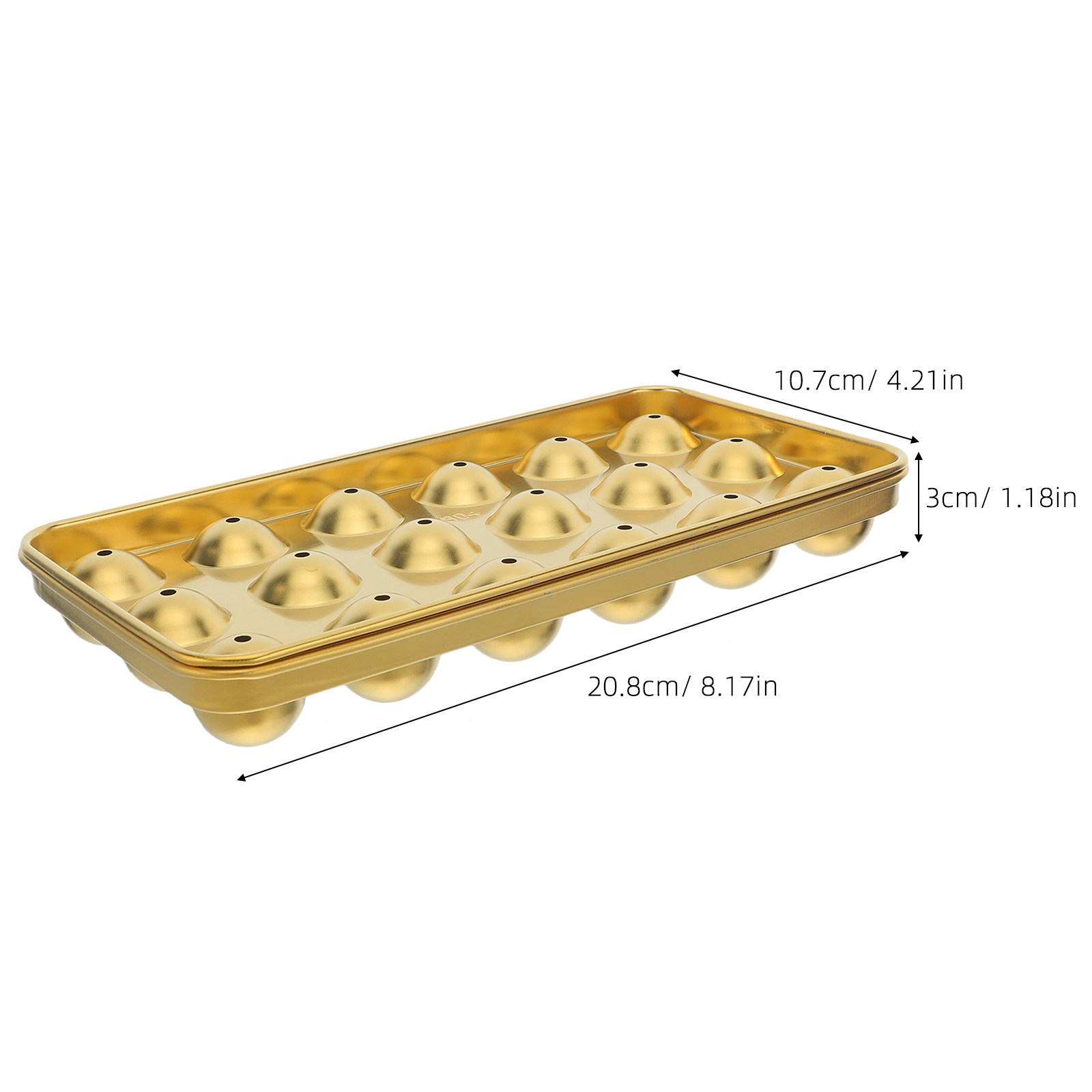 Stainless Steel Round Ice Ball - Coaster Mold Round 评论和价格