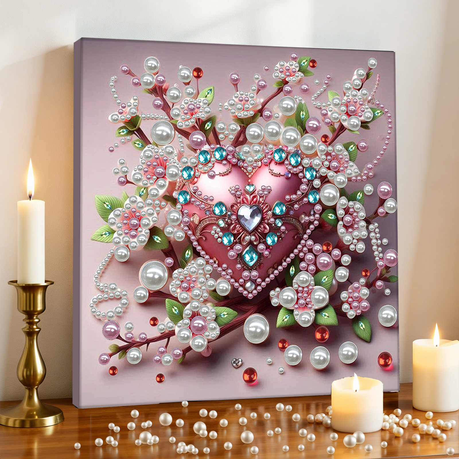 DIY Pearl Gem Paintings Pictur - Resin Craft For Beginners 评论和价格