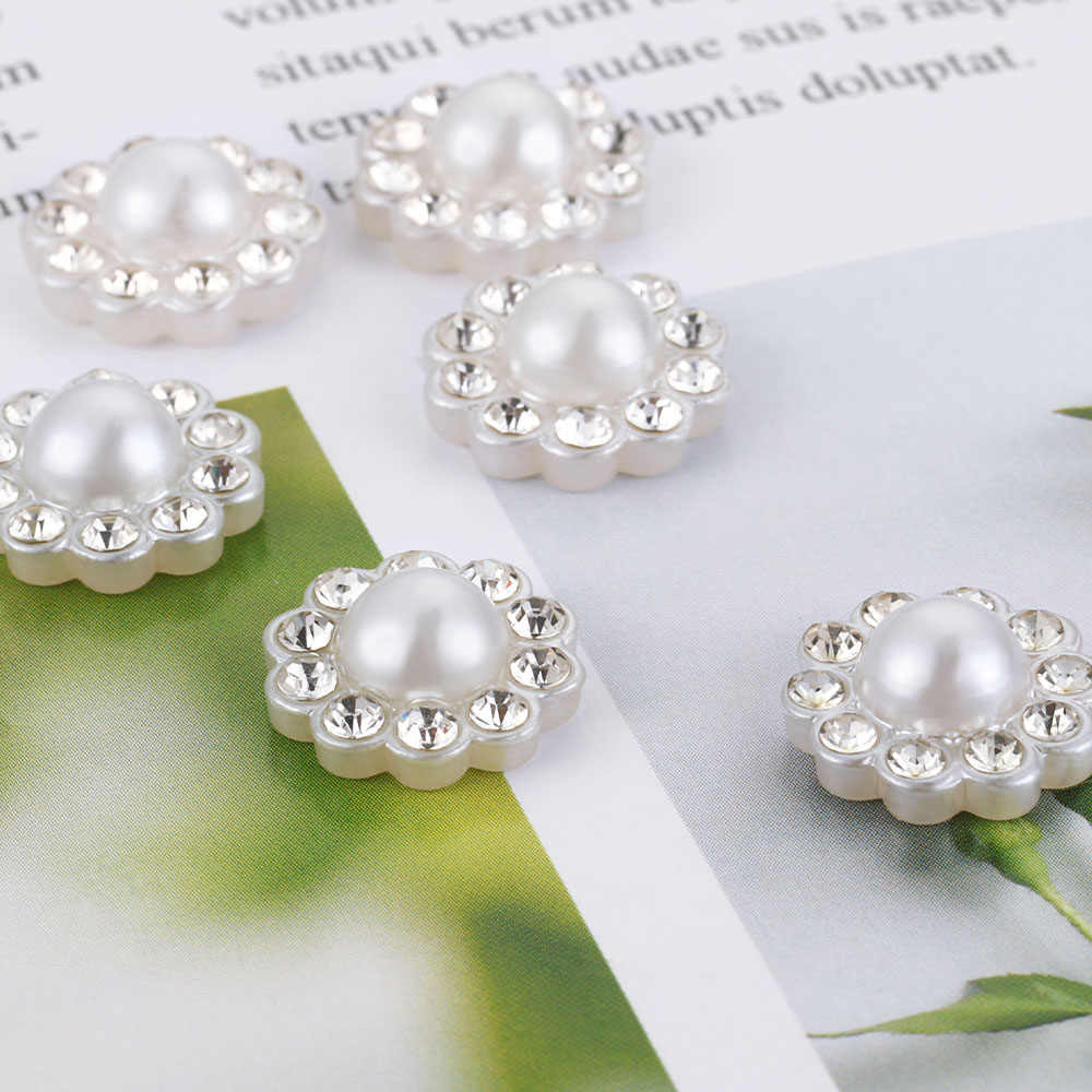 50pcs White Flat Imitation Pea - Resin Craft Projects 评论和价格